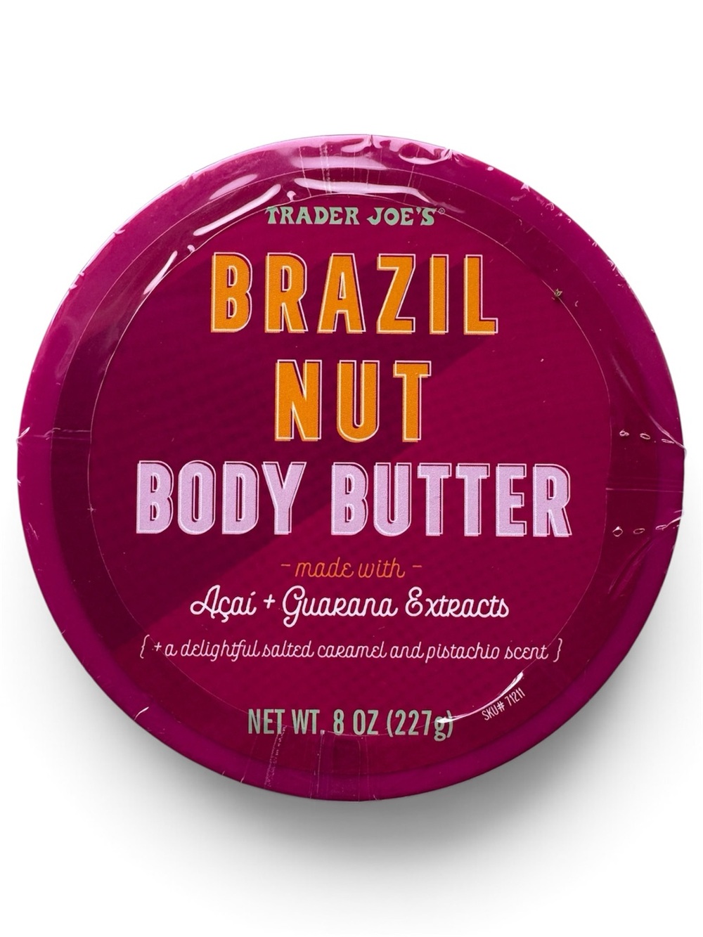 TRADER JOE’S Brazil Nut Body Butter 8 oz New Sealed